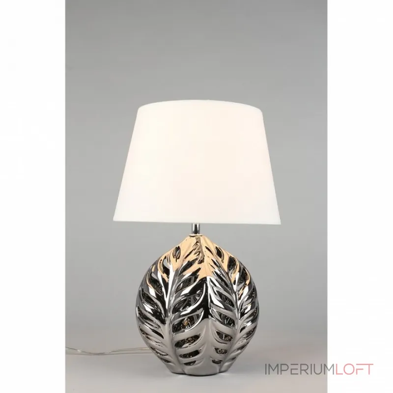 Настольная лампа декоративная Omnilux Murci OML-19504-01 Цвет арматуры хром Цвет плафонов белый от ImperiumLoft Настольная лампа декоративная Omnilux Murci OML-19504-01 Цвет арматуры хром Цвет плафонов белый от ImperiumLoft