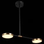 Светильник на штанге ST-Luce Farone SL1605.403.02 Цвет плафонов латунь Цвет арматуры черный от ImperiumLoft