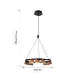Подвесная люстра Favourite Interline 4266-9P от ImperiumLoft