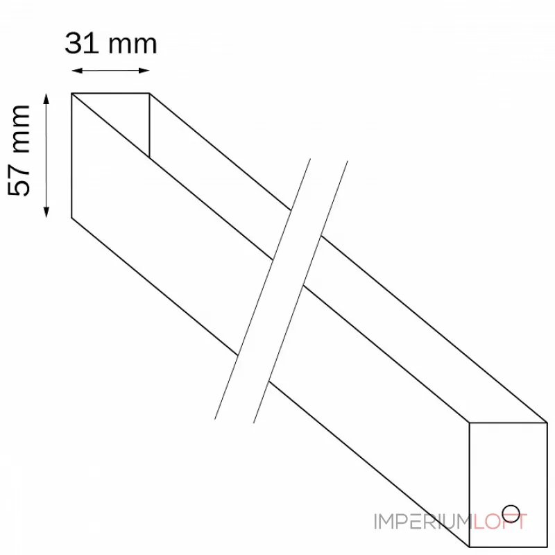 Трек накладной Lightstar Teta 505036
