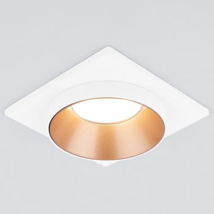 Встраиваемый светильник Elektrostandard 116 MR16 a053346 Цвет арматуры золото от ImperiumLoft
