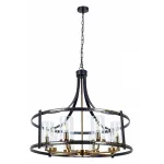 Подвесная люстра Arte Lamp Avior A7011SP-8BK