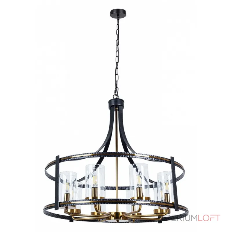 Подвесная люстра Arte Lamp Avior A7011SP-8BK
