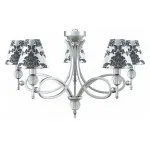Подвесная люстра Lamp4You Eclectic 14 M2-05-CR-LMP-O-2 Цвет арматуры хром Цвет плафонов черно-белый от ImperiumLoft