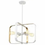 Подвесной светильник TopLight Lois TL1177H-04WH Цвет арматуры белый от ImperiumLoft
