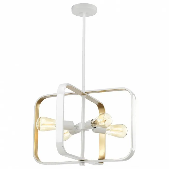 Подвесной светильник TopLight Lois TL1177H-04WH Цвет арматуры белый от ImperiumLoft