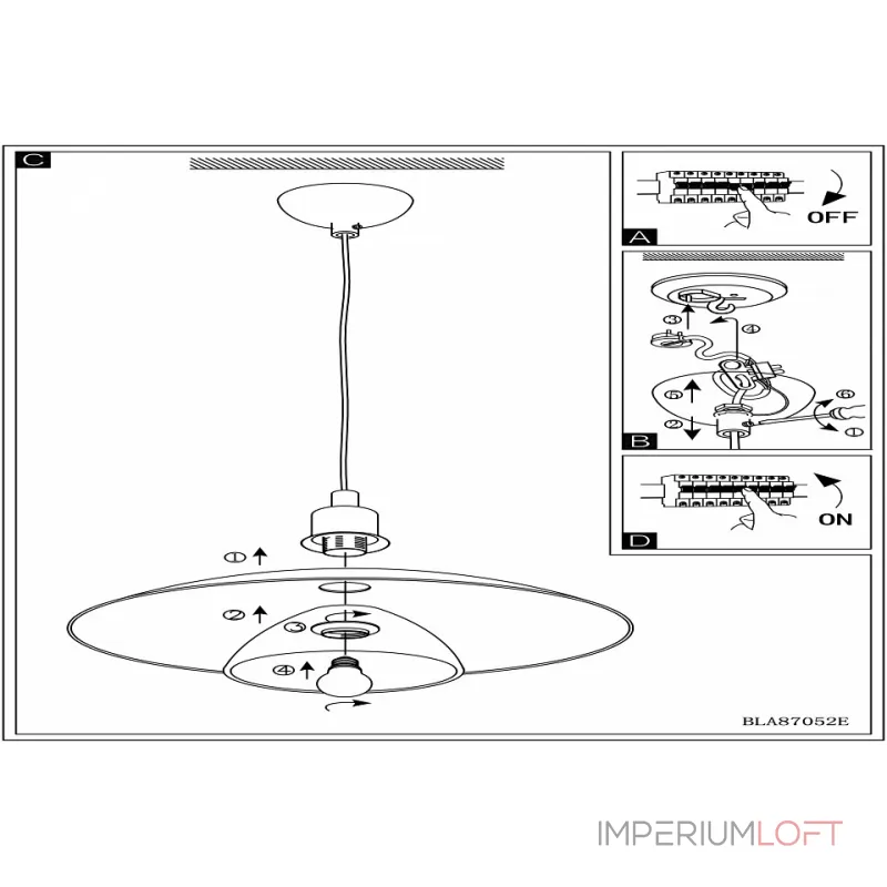 Подвесной светильник Eglo Brenda 87052 