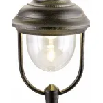 Наземный низкий светильник Arte Lamp Barcelona A1484FN-1BN Цвет арматуры золото Цвет плафонов прозрачный