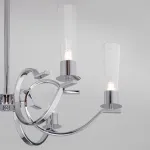 Люстра на штанге Eurosvet Rosher 60141/6 хром от ImperiumLoft