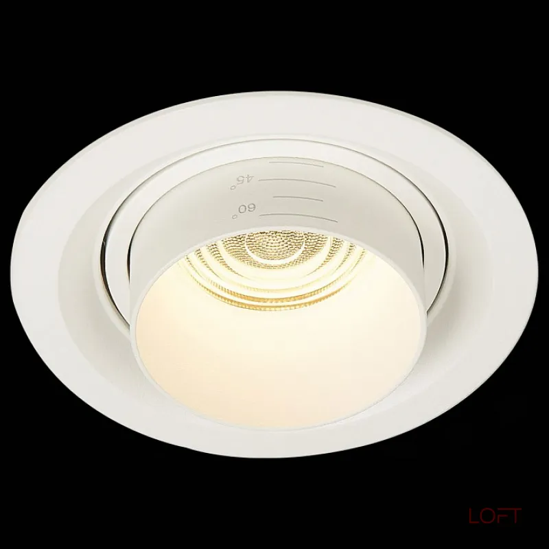 Встраиваемый светильник ST-Luce Zoom ST701.538.12 Цвет плафонов белый Встраиваемый светильник ST-Luce Zoom ST701.538.12 Цвет плафонов белый