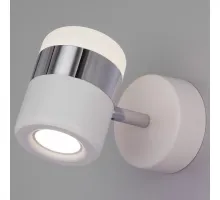 Настенный светодиодный светильник в стиле минимализм 20165/1 LED хром / белый