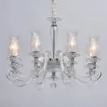 Подвесная люстра MW-Light Элла 1 483013908 Цвет арматуры хром Цвет плафонов разноцветный от ImperiumLoft