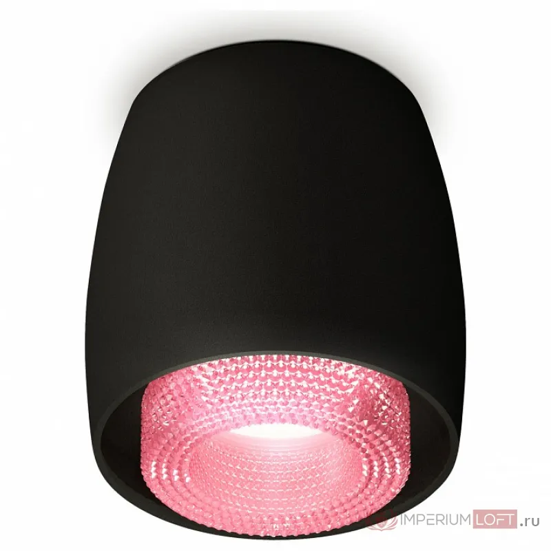 Накладной светильник Ambrella Techno 135 XS1142022 Цвет плафонов розовый от ImperiumLoft