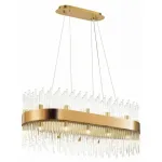 Подвесной светильник Odeon Light Focco 4722/24 Цвет арматуры золото Цвет плафонов прозрачный от ImperiumLoft
