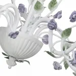 Подвесная люстра Vitaluce V1794 V1794-0/5 Цвет арматуры белый Цвет плафонов черный от ImperiumLoft