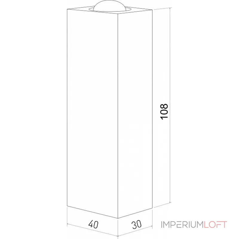 Накладной светильник Elektrostandard Petite 40110/LED белый