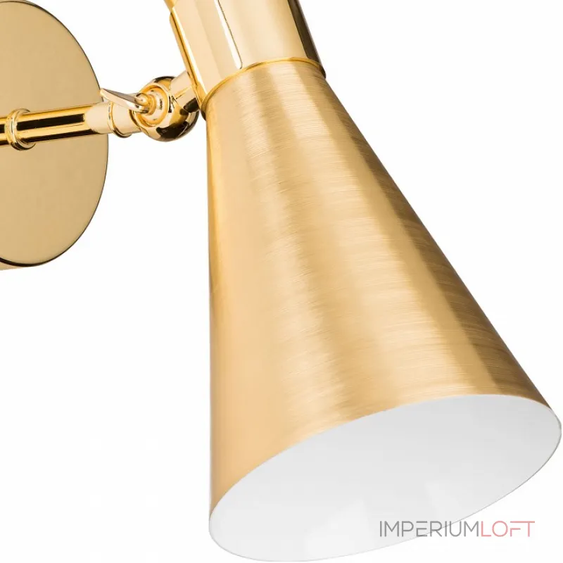 Бра Lightstar Dumo 816611 Цвет плафонов латунь Цвет арматуры золото