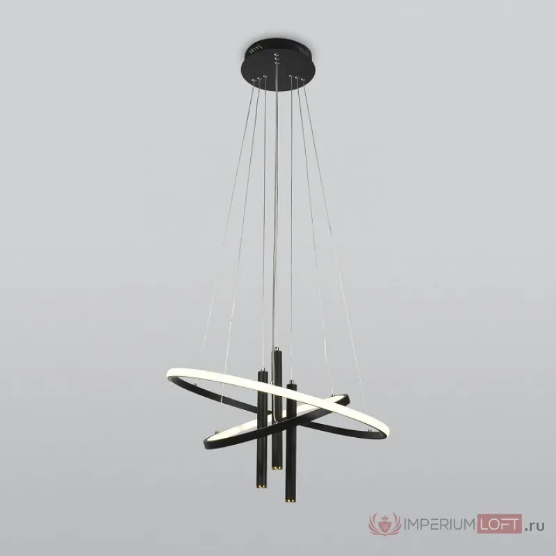 Подвесной светильник Eurosvet Stroke 90270/3 черный от ImperiumLoft