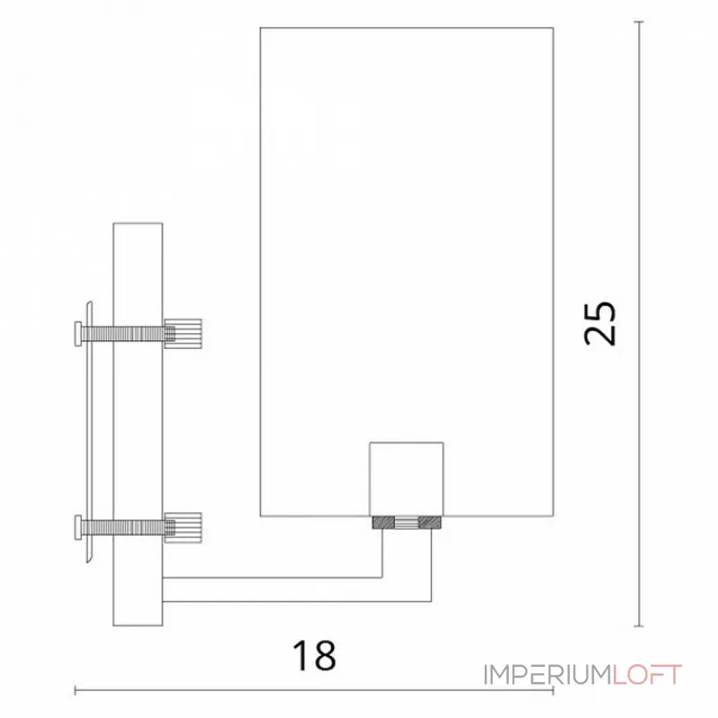 Бра Divinare Porta 5933/01 AP-1 Цвет арматуры коричневый Цвет плафонов кремовый от ImperiumLoft Бра Divinare Porta 5933/01 AP-1 Цвет арматуры коричневый Цвет плафонов кремовый от ImperiumLoft