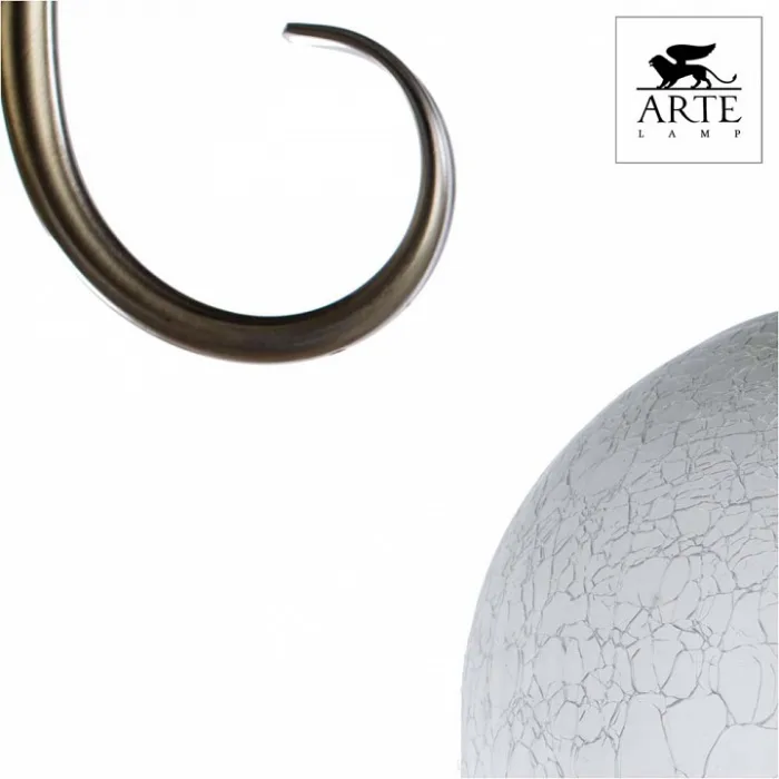 Бра Arte Lamp Margo A9316AP-1AB Цвет арматуры бронза Цвет плафонов белый от ImperiumLoft
