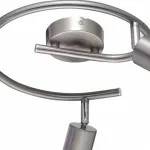 Спот Arte Lamp Illusione A6125PL-3SS Цвет арматуры серебро Цвет плафонов разноцветный