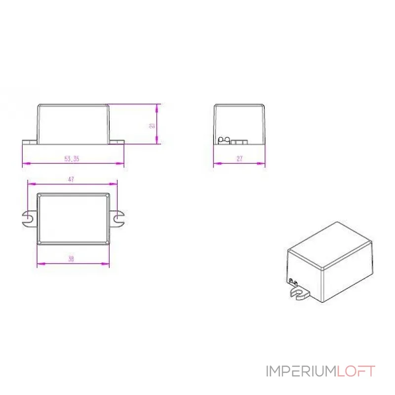 Блок питания Deko-Light 872014 Цвет арматуры белый Блок питания Deko-Light 872014 Цвет арматуры белый