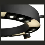 Подвесной светильник Vele Luce Octopus 654 VL10152P05 Цвет арматуры черный Цвет плафонов черный от ImperiumLoft