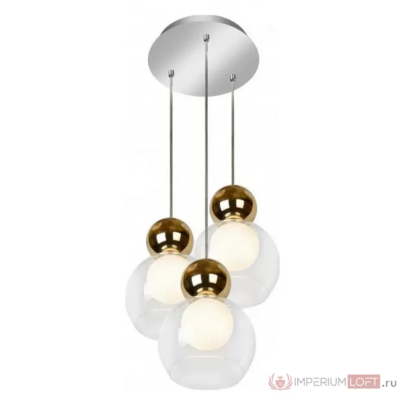 Подвесной светильник iLedex Blossom C4476-3R GL от ImperiumLoft