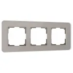 Рамка на 3 поста Werkel Elite (дымчатый, стекло) W0032417 от ImperiumLoft