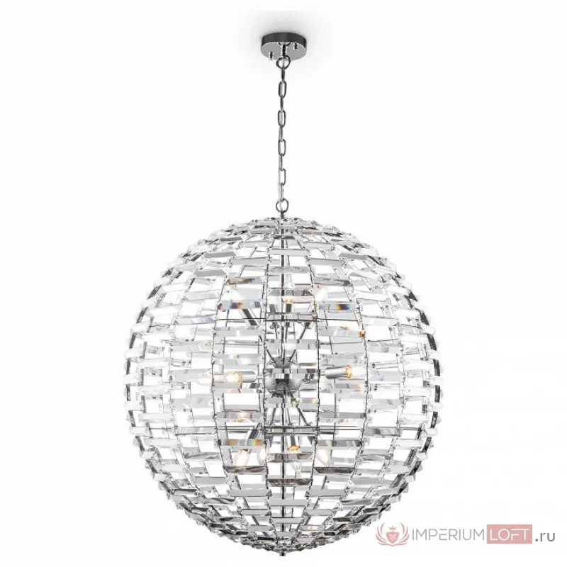 Подвесной светильник Maytoni Palla MOD092PL-12CH Цвет арматуры хром Цвет плафонов прозрачный от ImperiumLoft