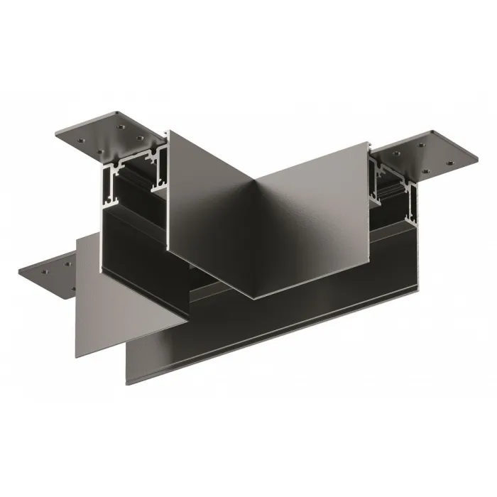 Соединитель T-образный для треков накладных Maytoni Accessories for tracks Gravity TRA010CT-41B от ImperiumLoft