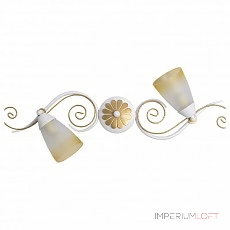 Спот DeMarkt Аида 7 323025402 Цвет плафонов золото Цвет арматуры золото от ImperiumLoft