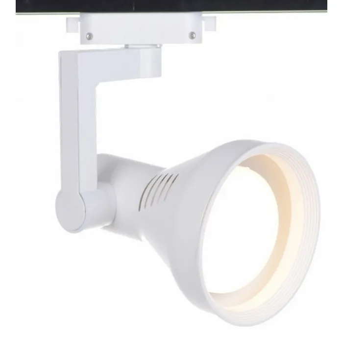 Светильник на штанге Arte Lamp Track Lights A5109PL-1WH Цвет арматуры белый Цвет плафонов белый от ImperiumLoft