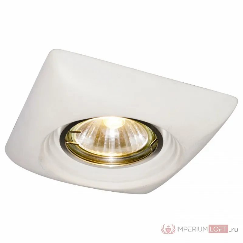 Встраиваемый светильник Arte Lamp Cratere A5246PL-1WH Цвет арматуры белый от ImperiumLoft