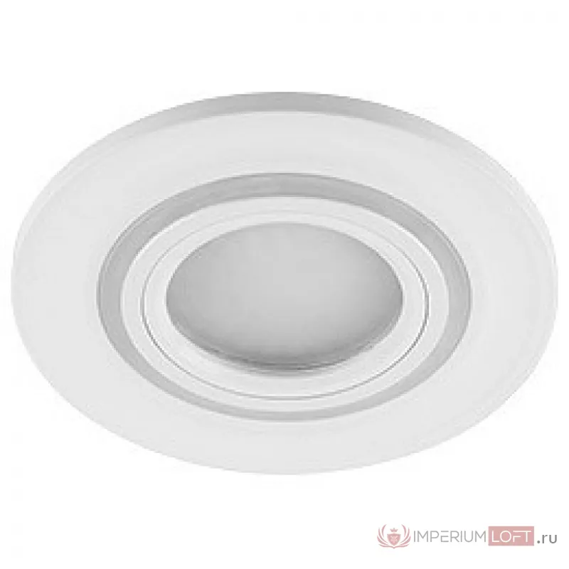 Встраиваемый светильник Feron Saffit CD600 29711 Цвет арматуры белый Цвет плафонов белый от ImperiumLoft