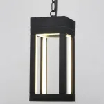 Подвесной светильник Elektrostandard Frame 1528 TECHNO LED черный от ImperiumLoft