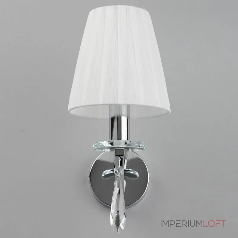 Бра Omnilux Breguzzo OML-57701-01 Цвет арматуры хром Цвет плафонов белый Бра Omnilux Breguzzo OML-57701-01 Цвет арматуры хром Цвет плафонов белый