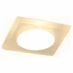 Встраиваемый светильник Ambrella TN138 TN138 WH/FR белый/матовый GU5.3 90*90*25 Цвет арматуры белый Цвет плафонов разноцветный