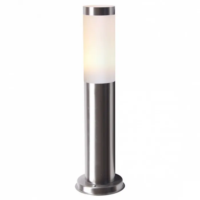 Наземный низкий светильник Arte Lamp Salire A3158PA-1SS Цвет арматуры серебро Цвет плафонов белый от ImperiumLoft
