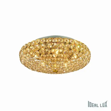Накладной светильник Ideal Lux King KING PL5 ORO Цвет арматуры золото Цвет плафонов золото