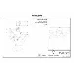 Потолочная люстра Maytoni Dallas MOD545PL-12CH Цвет арматуры хром Цвет плафонов серый от ImperiumLoft