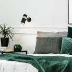 Бра Eurosvet Viero 20096/1 черный/золото Цвет арматуры черный Цвет плафонов золото