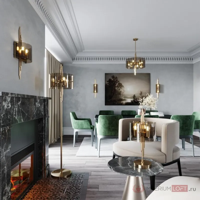 Торшер Odeon Light Margaret 4895/3F от ImperiumLoft