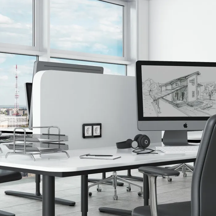 Розетка с заземлением без рамки Werkel Белые матовые W1171061 от ImperiumLoft