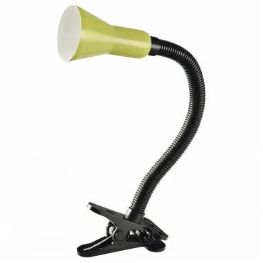 Настольная лампа офисная Arte Lamp Cord A1210LT-1GR Цвет арматуры черный Цвет плафонов зеленый