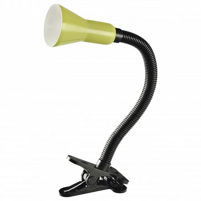 Настольная лампа офисная Arte Lamp Cord A1210LT-1GR Цвет арматуры черный Цвет плафонов зеленый от ImperiumLoft