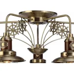 Потолочная люстра Arte Lamp Sailor A4524PL-5AB Цвет арматуры бронза Цвет плафонов прозрачный от ImperiumLoft