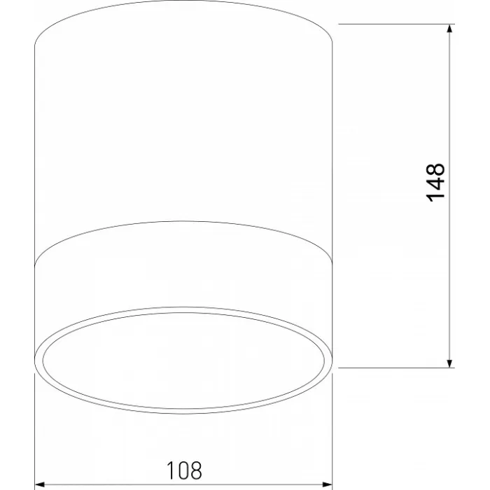 Накладной светильник Elektrostandard Light LED 35140/H серый от ImperiumLoft