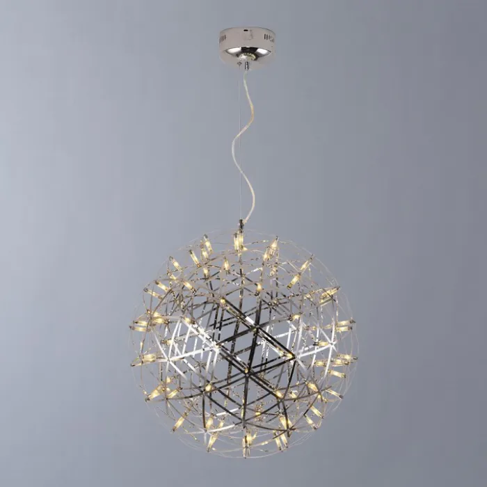 Подвесной светильник Divinare Galassia 1030/02 SP-92 Цвет арматуры хром Цвет плафонов хром от ImperiumLoft