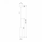 Подвесной светильник 50203/1 LED